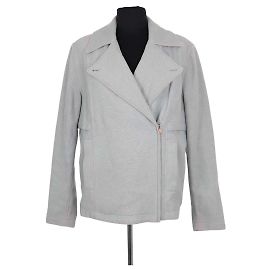 Maison Martin Margiela Grey Wool Coat Grey