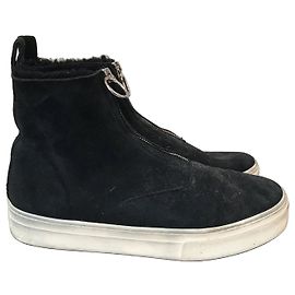 Céline Baskets Celine noires T.38 Noir