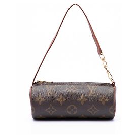 Sac à main Louis Vuitton Monogram Papillon Pochette Marron Marron