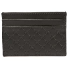 Tarjetero Gucci Microguccissima Negro Negro