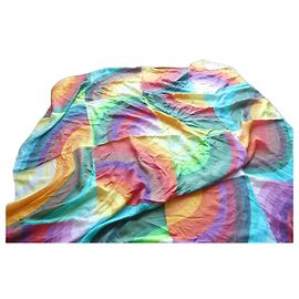 Hermès Marcelina Seidentuch multicolore 140x140 mit Box Mehrfarben