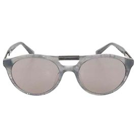 Brunello Cucinelli Brunello Cucinello Grey Round Sunglasses Grey