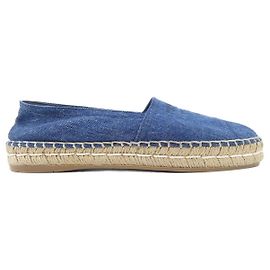 Sapatos de couro Prada Azul