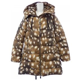 Moncler SUYEN Down Coat Brown