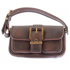Michael Kors Sac marron "Colby" en cuir Marron