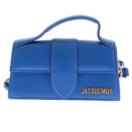 Jacquemus Bolsa Mini Bambino em couro azul Azul