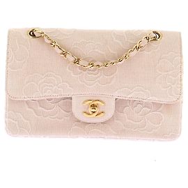 Chanel Beige Fabric Handbag Beige