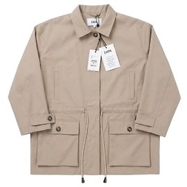 Zapa Parka in cotone beige Beige