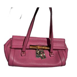 Sac à main Gucci Bamboo Bullet rose Rose