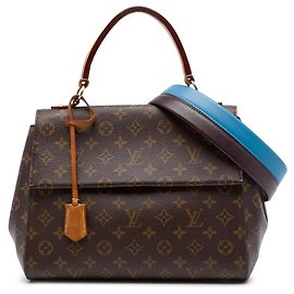 Louis Vuitton Brown Monogram Cluny MM Marrom