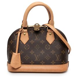 Louis Vuitton Brown Monogram Alma BB Marrom