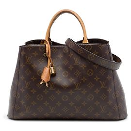 Louis Vuitton Brown Monogram Montaigne GM Marron