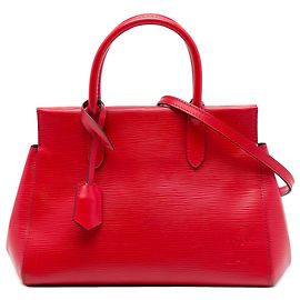 Louis Vuitton Red Epi Marly MM Rouge