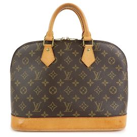 Louis Vuitton Alma Monogram Canvas PM Marrom