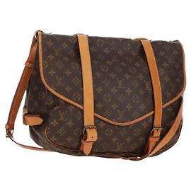 Louis Vuitton Saumur Monogram Canvas 43 Marrom