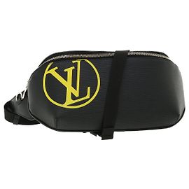 Louis Vuitton Bum Initials Epi Leather Preto