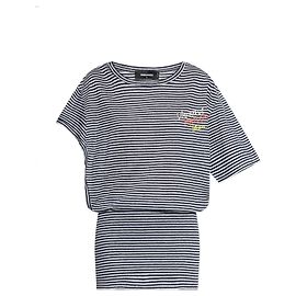 Dsquared2 Kleid Capsule `Summer Lovers` Blau Marineblau