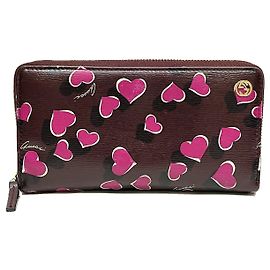 Portafoglio Gucci Interlocking Marrone