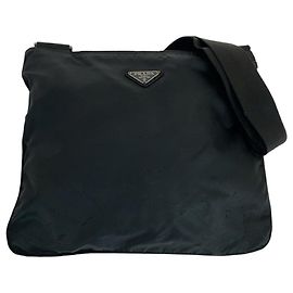 Sac à épaule Prada Tessuto Noir