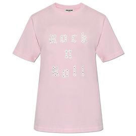 Camiseta Edwin Zadig & Voltaire rosa de algodón Rock n Roll Rosa