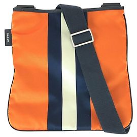 Bolsa de ombro Bally em nylon Laranja