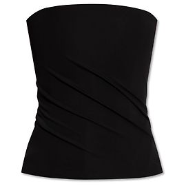 Versace Top mit freien Schultern Schwarz