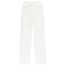 Pantalones Iro Zinia blancos de algodón Blanco