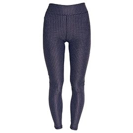 Autre Marque Cavallo Leggings Navy Blue Geometric Pattern Blue Navy blue