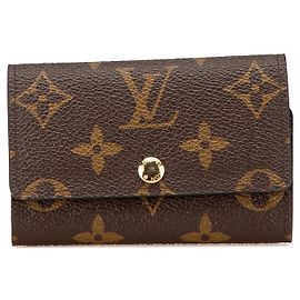 Porte-clés Louis Vuitton Multicle 6 Marron