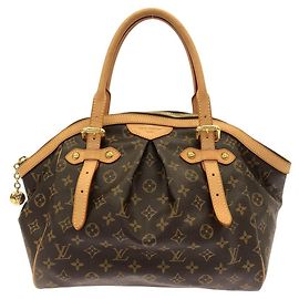 Louis Vuitton Monogram Tivoli GM Handbag Brown