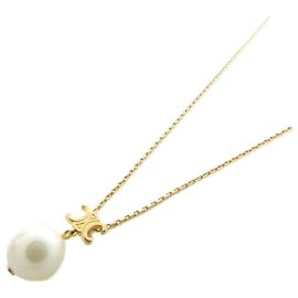 Céline Halskette aus Goldmetall Golden Metallisch