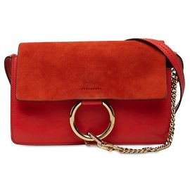 Chloé Borsa a tracolla Chloe Faye Rosso