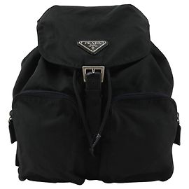 Zaino Prada in nylon nero Nero