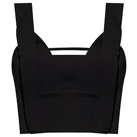 Top curto Sonna preto Iro Preto