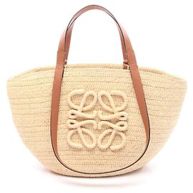 Saco Tote 2way LOEWE Eclipse Basket Medium Marrom Bege