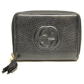 Monedero Gucci So Ho Interlocking Negro