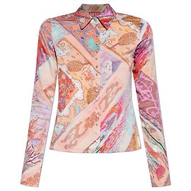 Camicia Diesel C-AMELIA multicolore patchwork Multicolore
