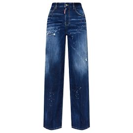 Vaqueros bootcut Traveller Dsquared2 azul marino algodón Azul Azul marino