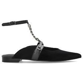 Autre Marque Samt-Ballerinas "Perma" Schwarz
