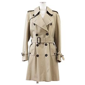 Trench in cotone Aquascutum Beige