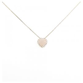Autre Marque Collana Au750 Opale e Diamante D'oro