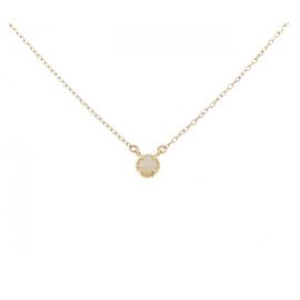 Autre Marque 4℃ Au750 Opal Halskette Golden