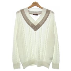 Autre Marque VANDORI Strickoberteil Weiß Weiß