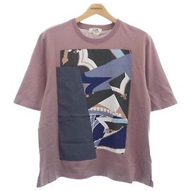 Hermès T-shirt de algodão Hermes Rosa
