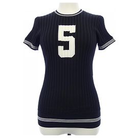 Chanel Strick-Top Schwarz