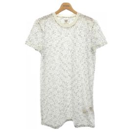 Hermès Hermes Bolduc Cotton Dress White