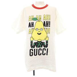 Camiseta de algodón Gucci Beige
