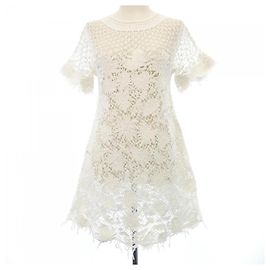 Christian Dior Silk Tunic White