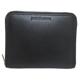 Autre Marque Cartera Compacta con Cremallera J&M Davidson Negro