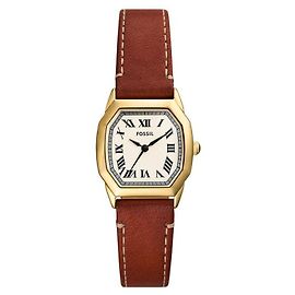 Autre Marque Reloj de cuero para mujer Harlow Roja
